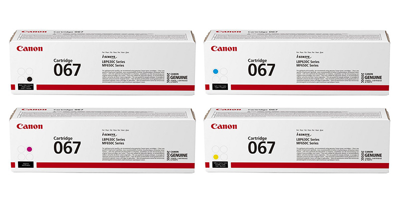Original Canon 067 Toner Multipack