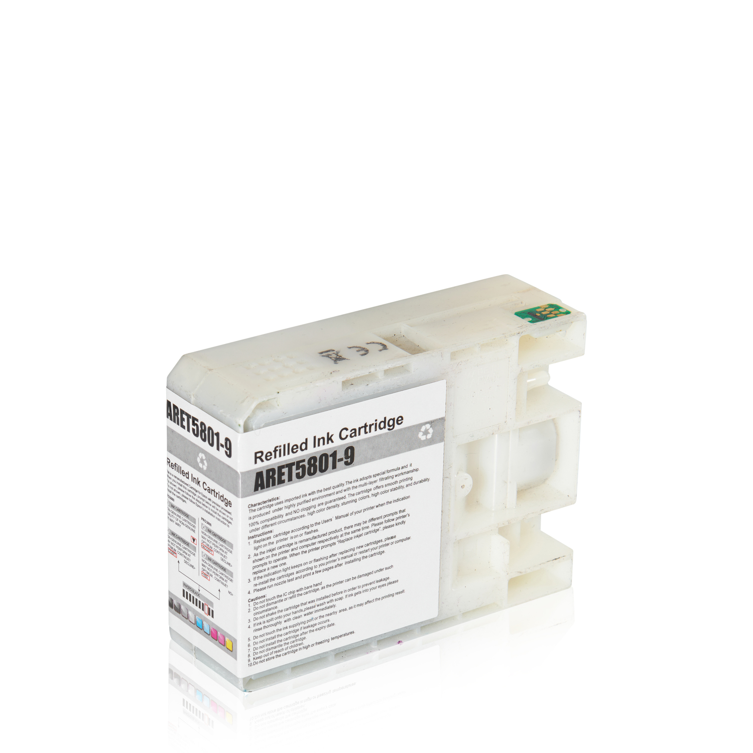 Kompatibel zu Epson C13T580700 / T5807 Tintenpatrone, schwarz