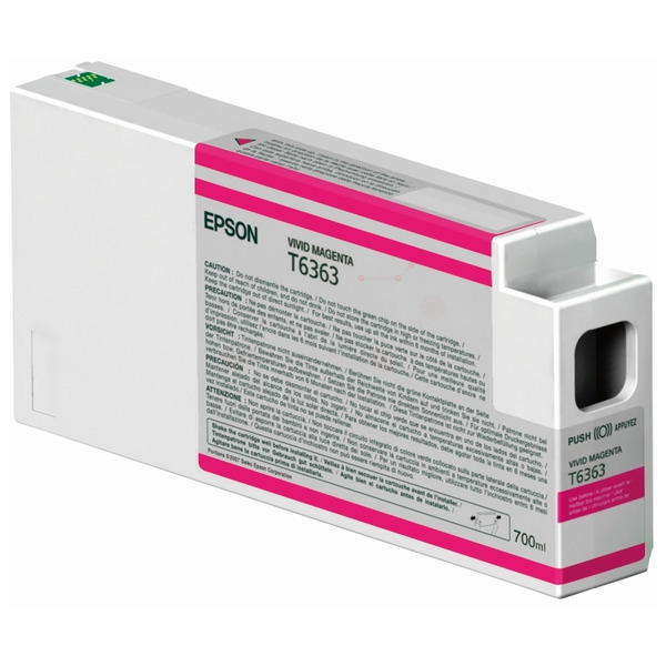 Original Epson C13T636300 / T6363 Tintenpatrone magenta