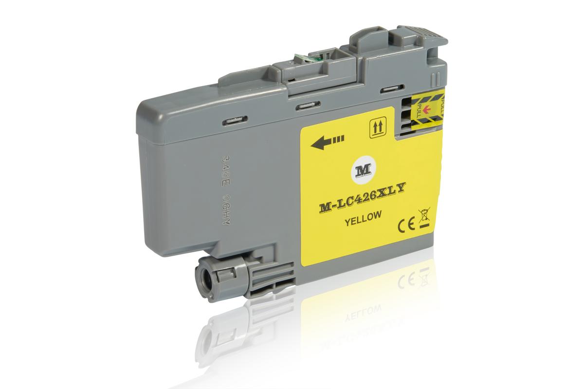 Kompatibel zu Brother LC-426XLY Tintenpatrone, gelb