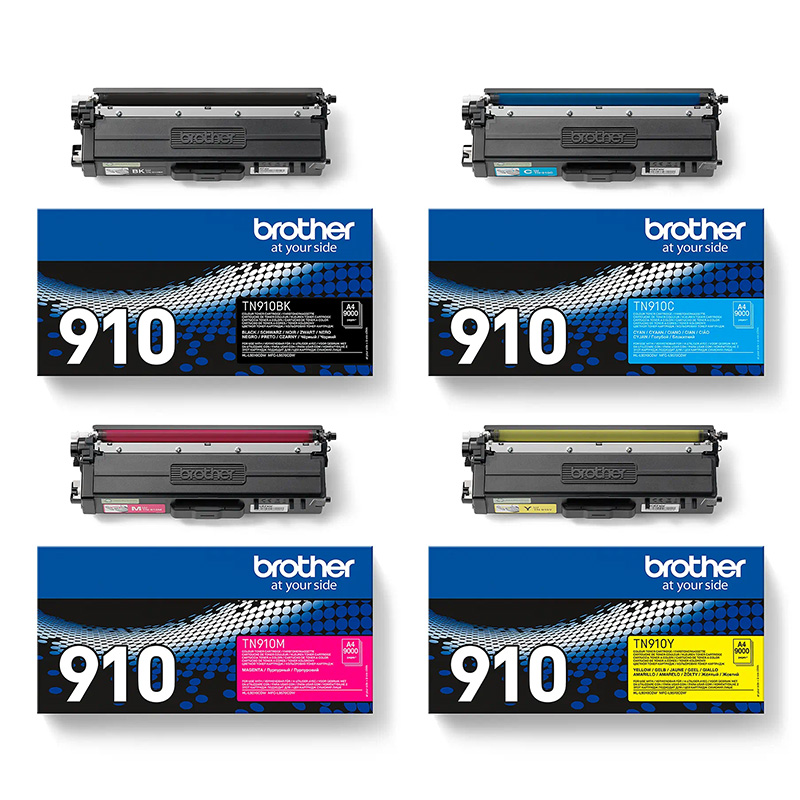 Original Brother Toner TN-910 Set Mehrfarbig