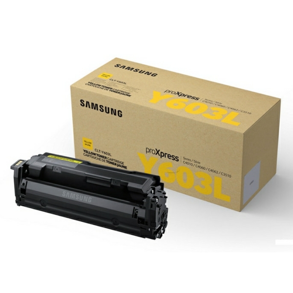 Original Samsung / HP SU557A / CLTY603L Toner gelb