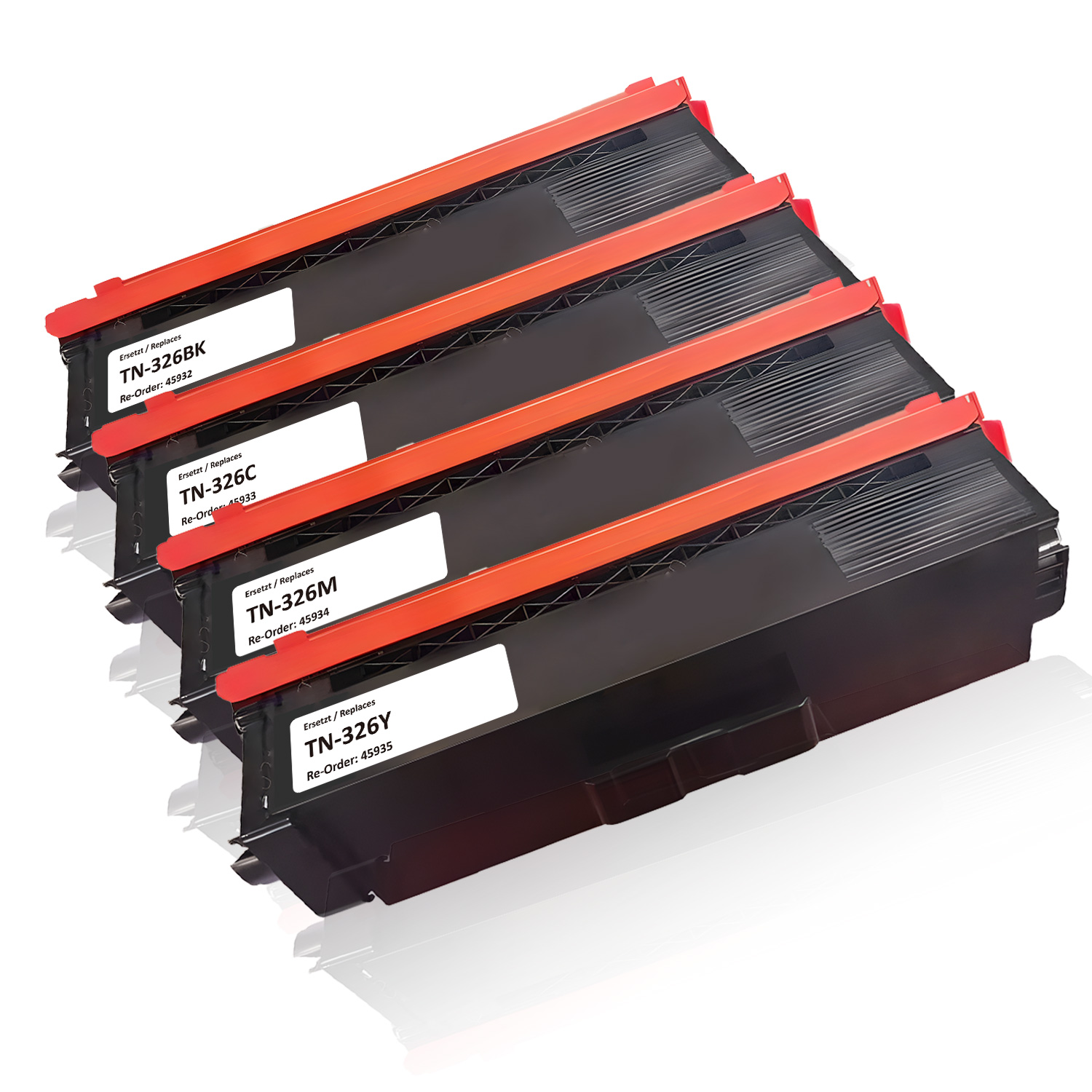 Multipack kompatibel zu Brother TN-326 enthält 4x Tonerkartusche