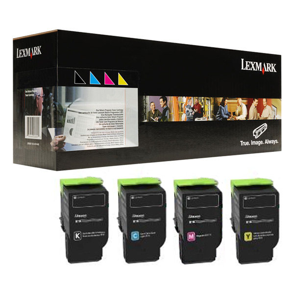 Original Lexmark 78C20K0 Toner Multipack
