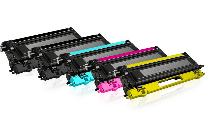 Multipack kompatibel zu Kyocera TK-590K XL enthält 5x Tonerkartusche