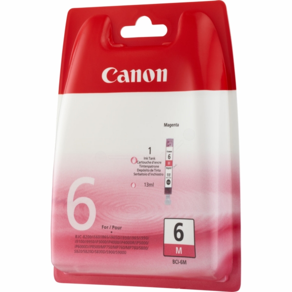 Original Canon 4707A002 / BCI6M Tintenpatrone magenta Original Canon 4707A002 / BCI6M Tintenpatrone magenta