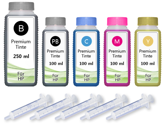 Kompatibel zu Canon PGI550 CLI551 650 ml Nachfülltinte