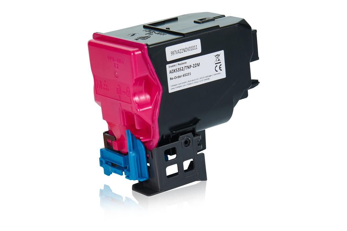 Kompatibel zu Konica Minolta A0X5352 / TNP-22 M Tonerkartusche, magenta