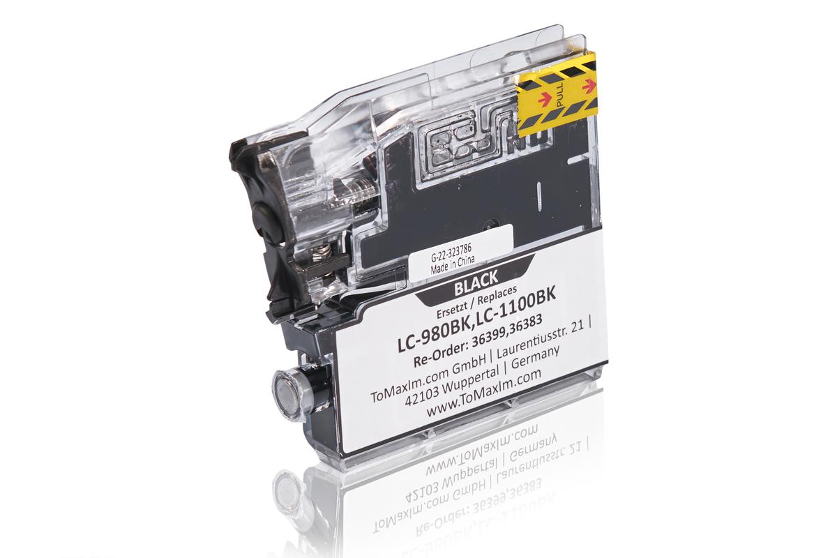 Kompatibel zu Brother LC-980BK XXL Tintenpatrone, schwarz