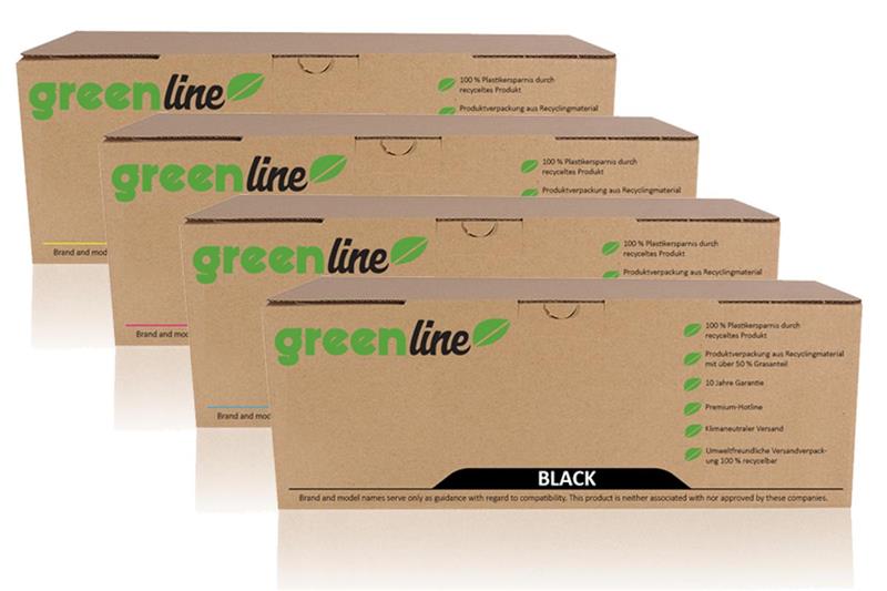 greenline Multipack kompatibel zu Dell 593-11140 / DC9NW enthält 4x Tonerkartusche