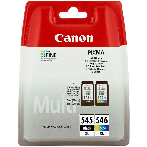 Original Canon 8286B015 / PG545XL+CL546XL Druckkopfpatrone Multipack