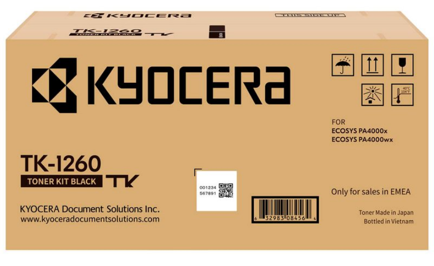 Original Kyocera 1T0C150NL0 / TK1260 Toner schwarz