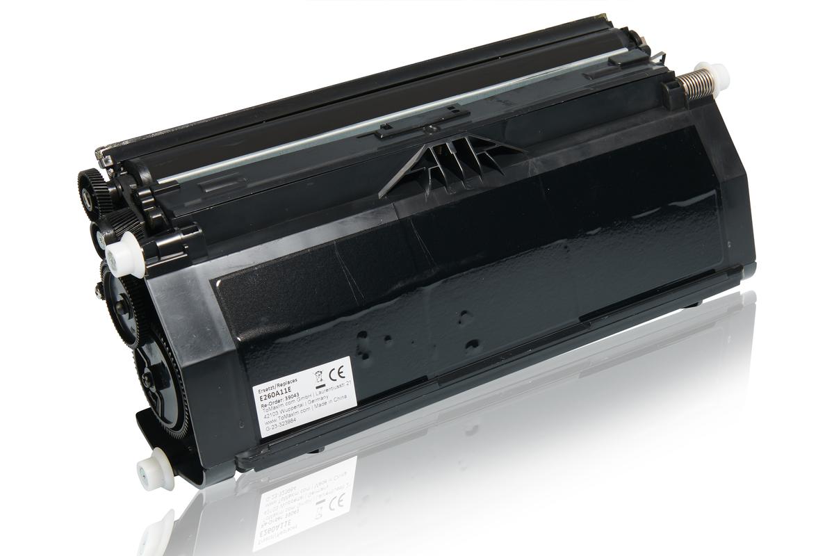 Kompatibel zu Lexmark E260A11E Tonerkartusche, schwarz