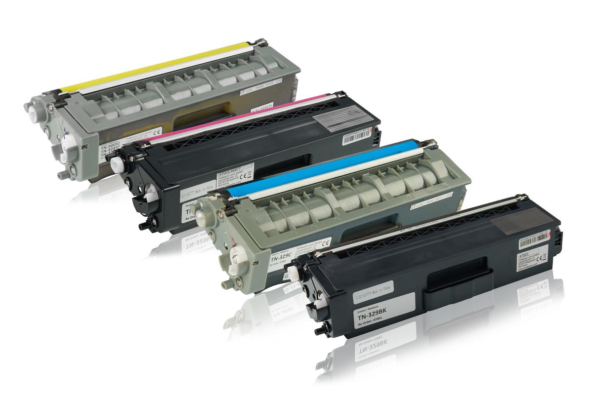 Multipack kompatibel zu Brother TN-329 enthält 4x Tonerkartusche