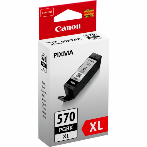 Original Canon 0318C001 / PGI570PGBKXL Tintenpatrone Pigment schwarz