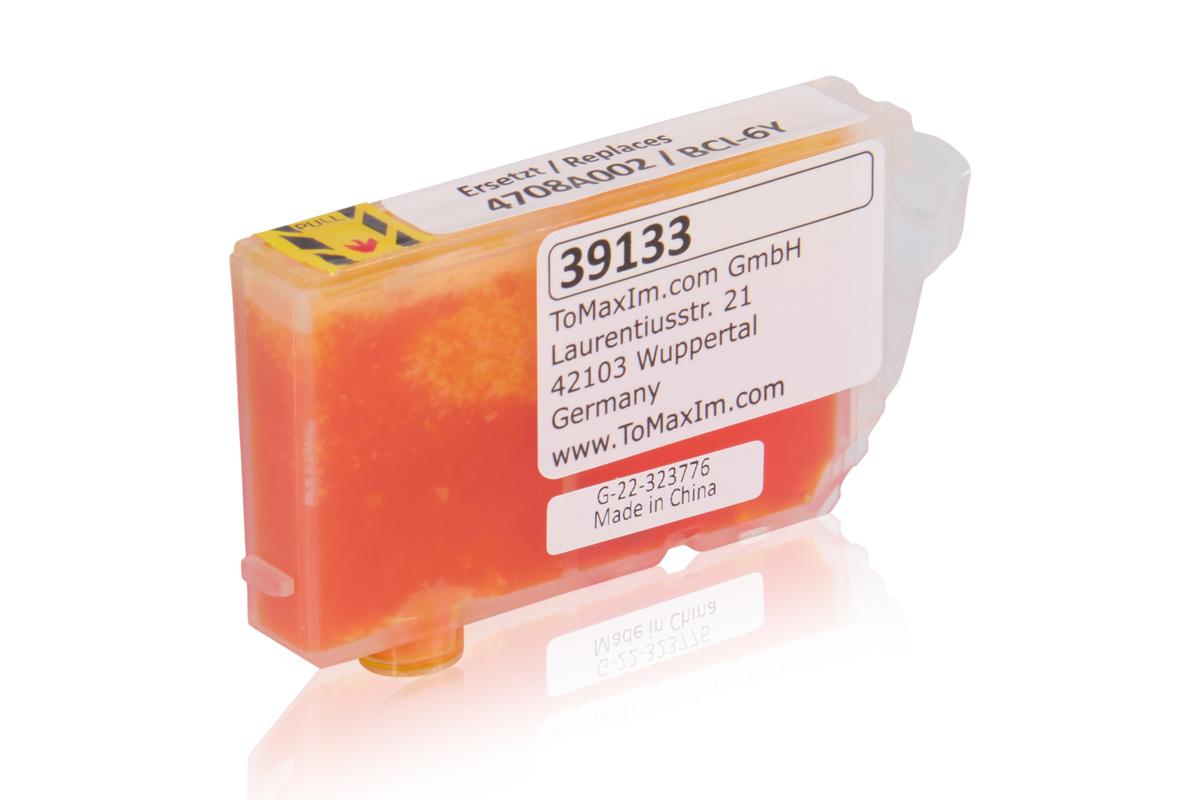 Kompatibel zu Canon 4708A002 / BCI-6Y XL Tintenpatrone, gelb