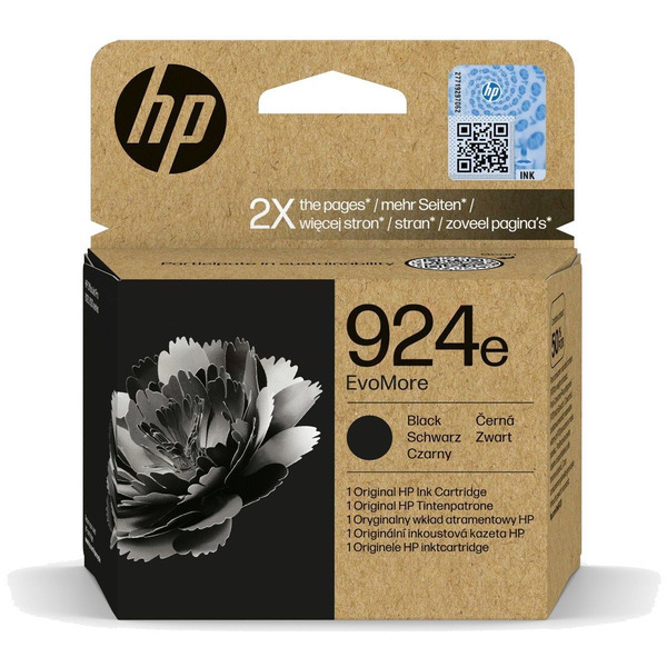 Original HP 4K0V0NE / 924E Tintenpatrone schwarz