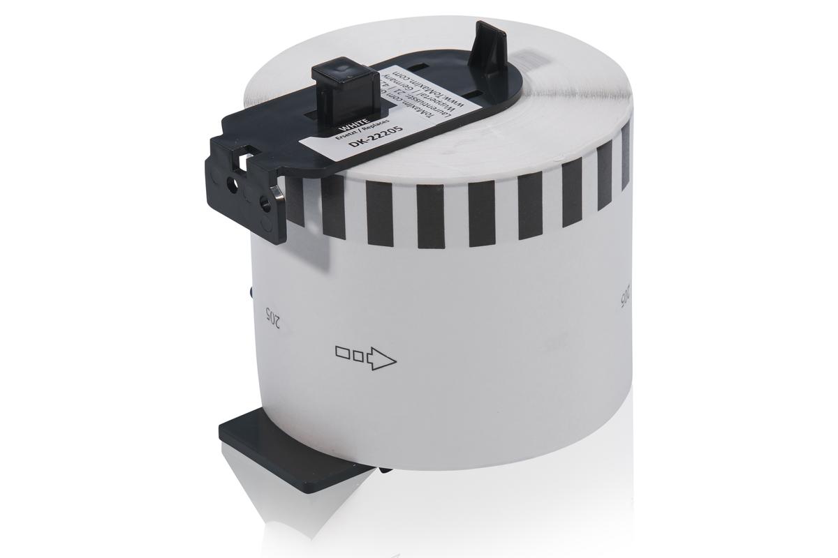 Kompatibel zu Brother DK22205 P-Touch Etiketten weiss 62mm x 30,48m 