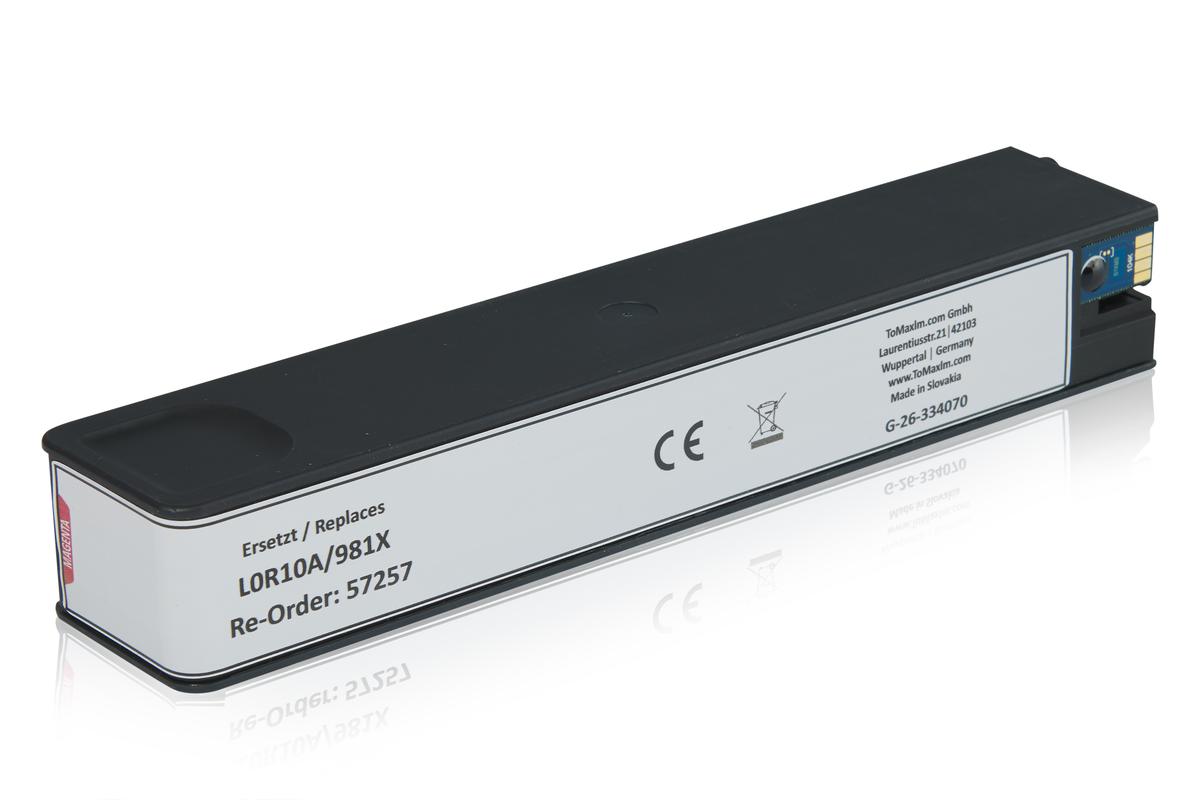 Kompatibel zu HP L0R10A / 981X Tintenpatrone, magenta