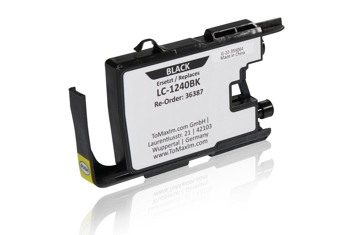 Kompatibel zu Brother LC-1240BK Tintenpatrone, schwarz