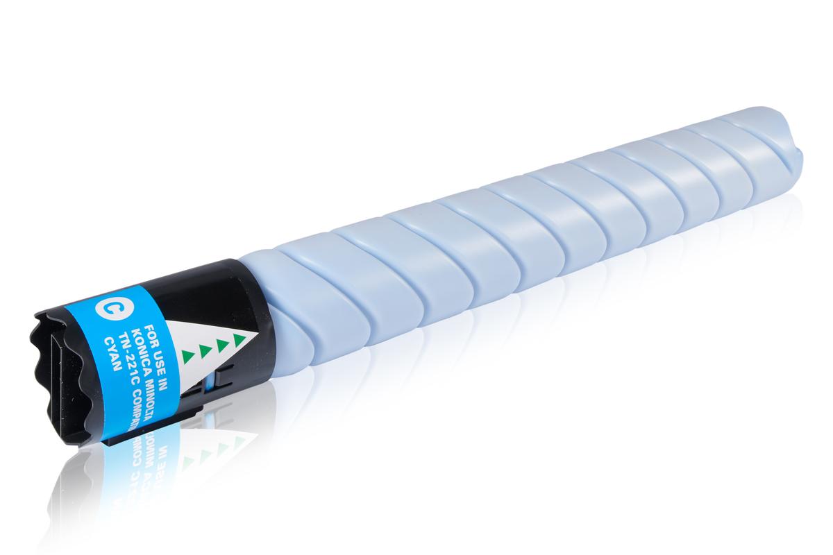 Kompatibel zu Konica Minolta A8K3450 / TN-221C Tonerkartusche, cyan