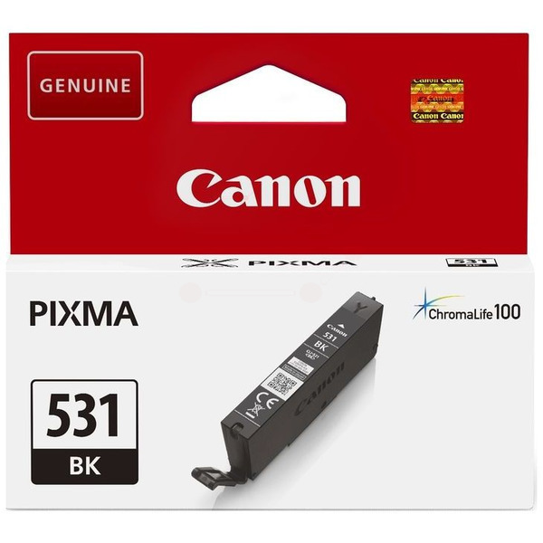 Original Canon 6118C001 / CLI531BK Tintenpatrone schwarz hell