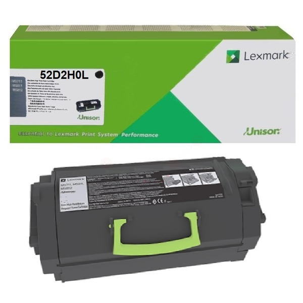 Original Lexmark 52D2H0L / 522HL Toner schwarz