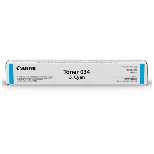 Original Canon 9453B001 / 034 Toner cyan