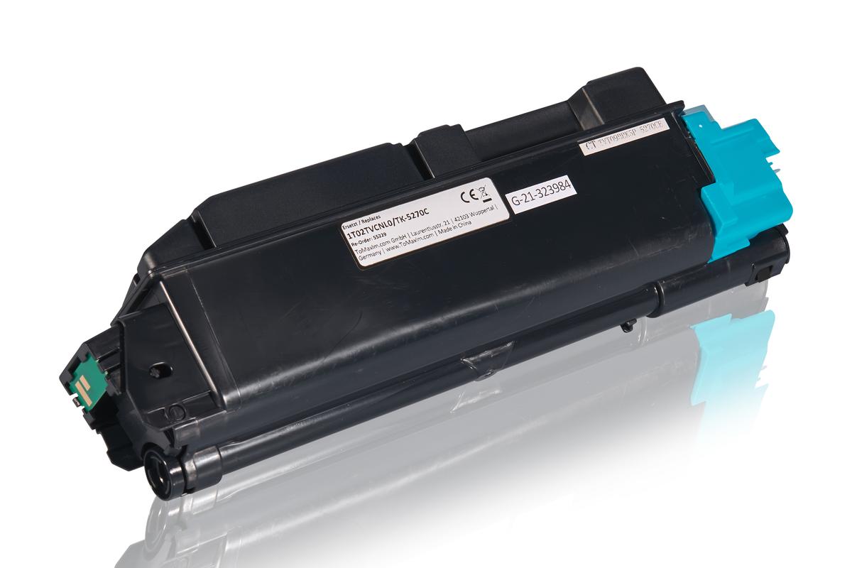 Kompatibel zu Kyocera 1T02TVCNL0 / TK-5270C Tonerkartusche, cyan