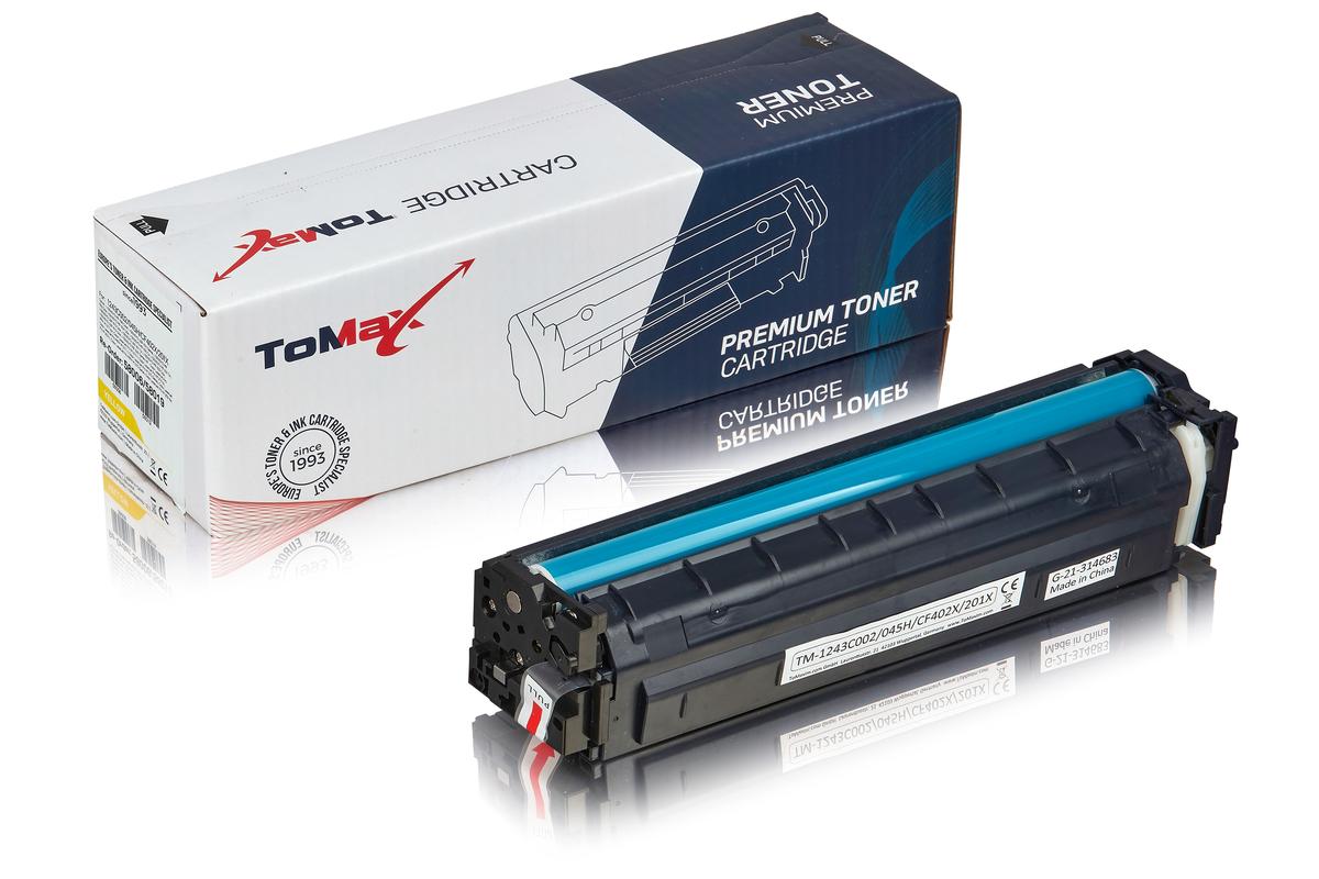 ToMax Premium ersetzt HP CF402X / 201X Tonerkartusche, gelb
