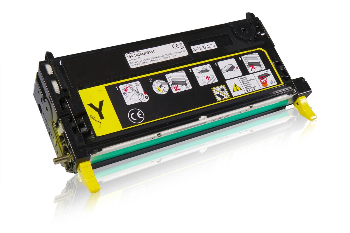 Kompatibel zu Dell 593-10291 / H515C Tonerkartusche, gelb