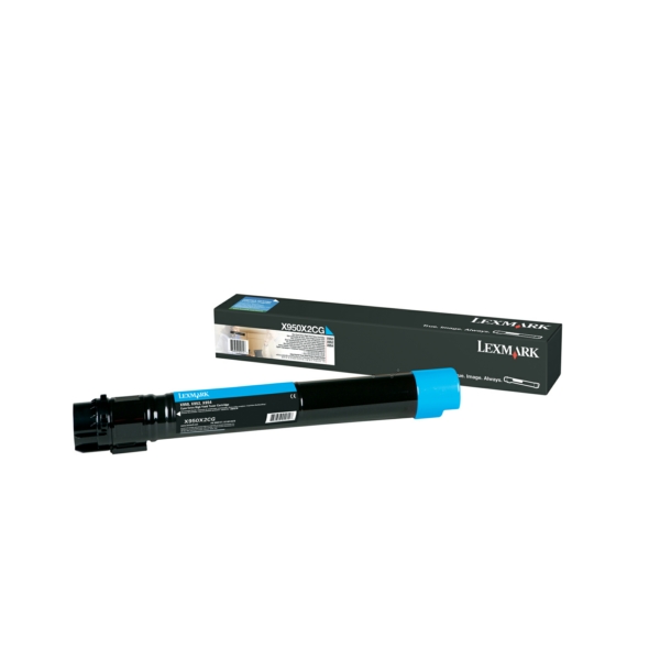 Original Lexmark X950X2CG Toner cyan
