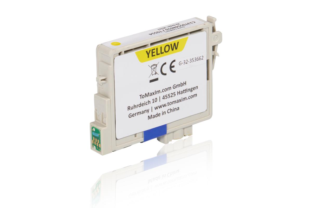 Kompatibel zu Epson C13T05544010 / T0554 Tintenpatrone, gelb