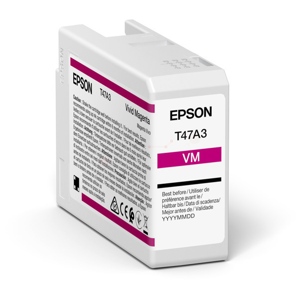 Original Epson C13T47A30N / T47A3 Tintenpatrone magenta