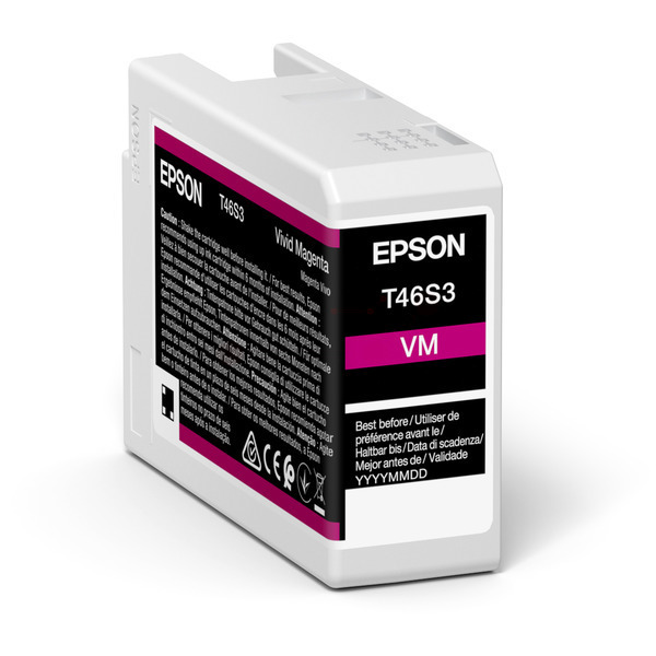 Original Epson C13T46S30N / T46S3 Tintenpatrone magenta