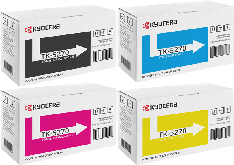 Original Kyocera TK-5270 Toner Multipack