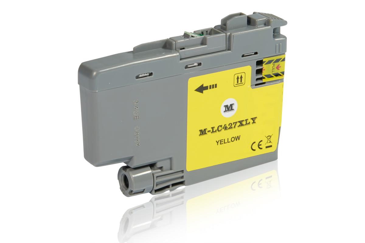 Kompatibel zu Brother LC-427XLY Tintenpatrone, gelb