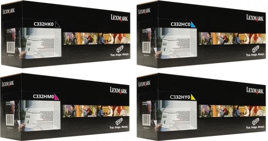 Original Lexmark C3220 Toner Multipack