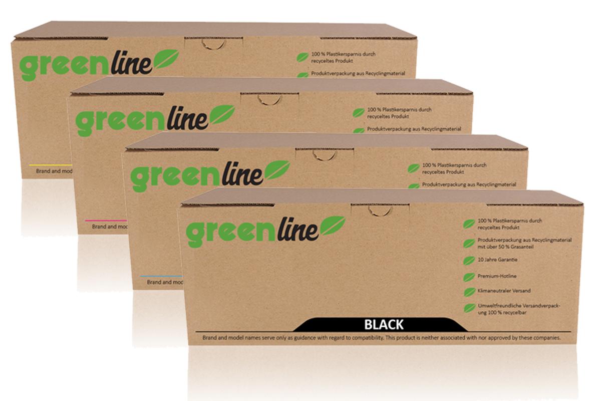 greenline Multipack ersetzt HP CF400X / 201X enthält 4x Tonerkartusche