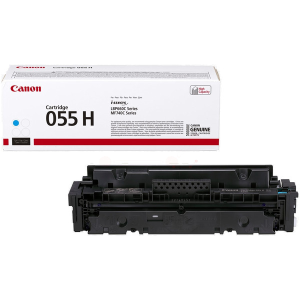 Original Canon 3019C002 / 055H Toner cyan