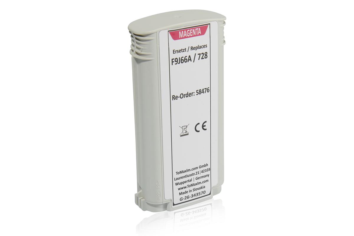 Kompatibel zu HP F9J66A / 728 Tintenpatrone, magenta