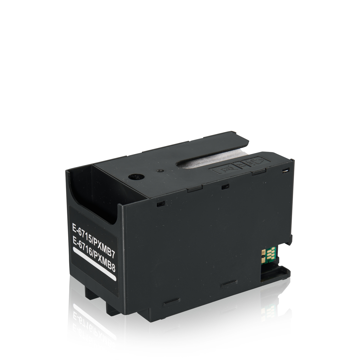 Kompatibel zu Epson C13T671500 / T6715 Resttintenbehälter / Wartungsbox, farblos